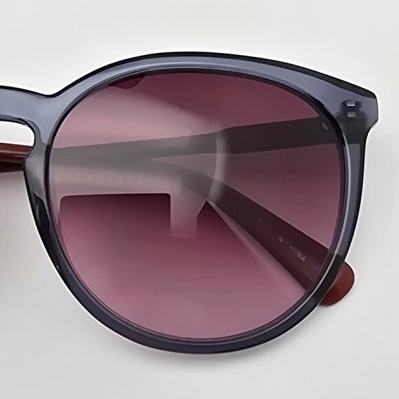 Longchamp LO606S 429 Petrol Brick Frame Brown Gradient Lens Sunglasses w/ Case main image 4